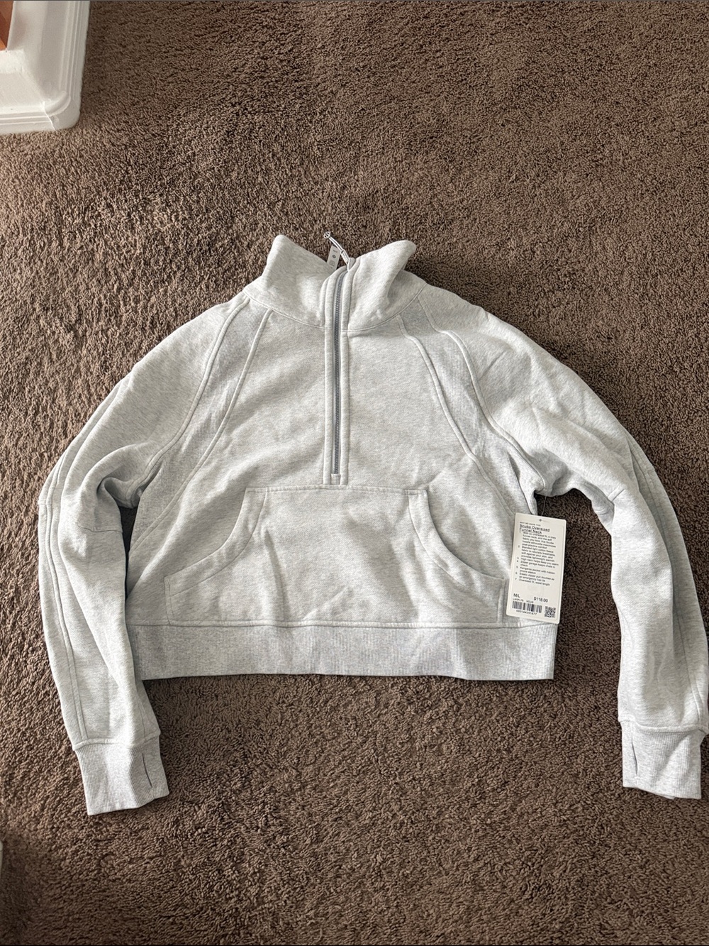 Lululemon Scuba Oversized Funnel Neck